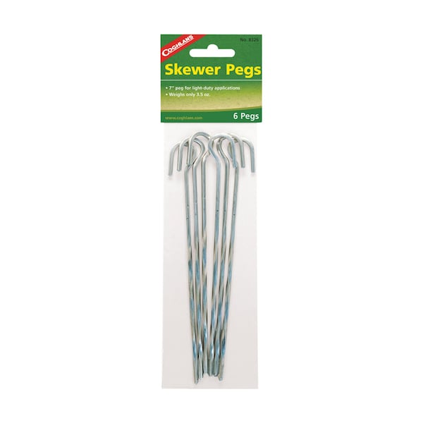 Coghlans Coghlan's Silver Skewer Pegs 8.625 in. H X 2.875 in. W X 7 in. L 6 pk 8326 - main